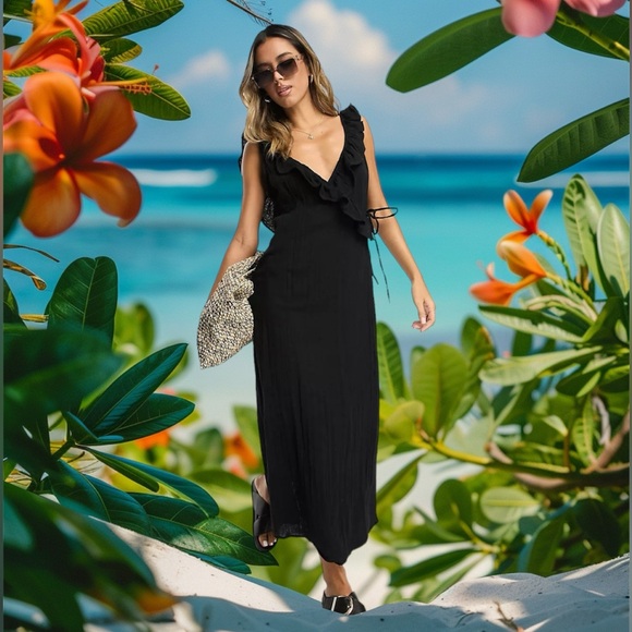 ASOS Flex Wraparound Sun Dress - Picture 10 of 10